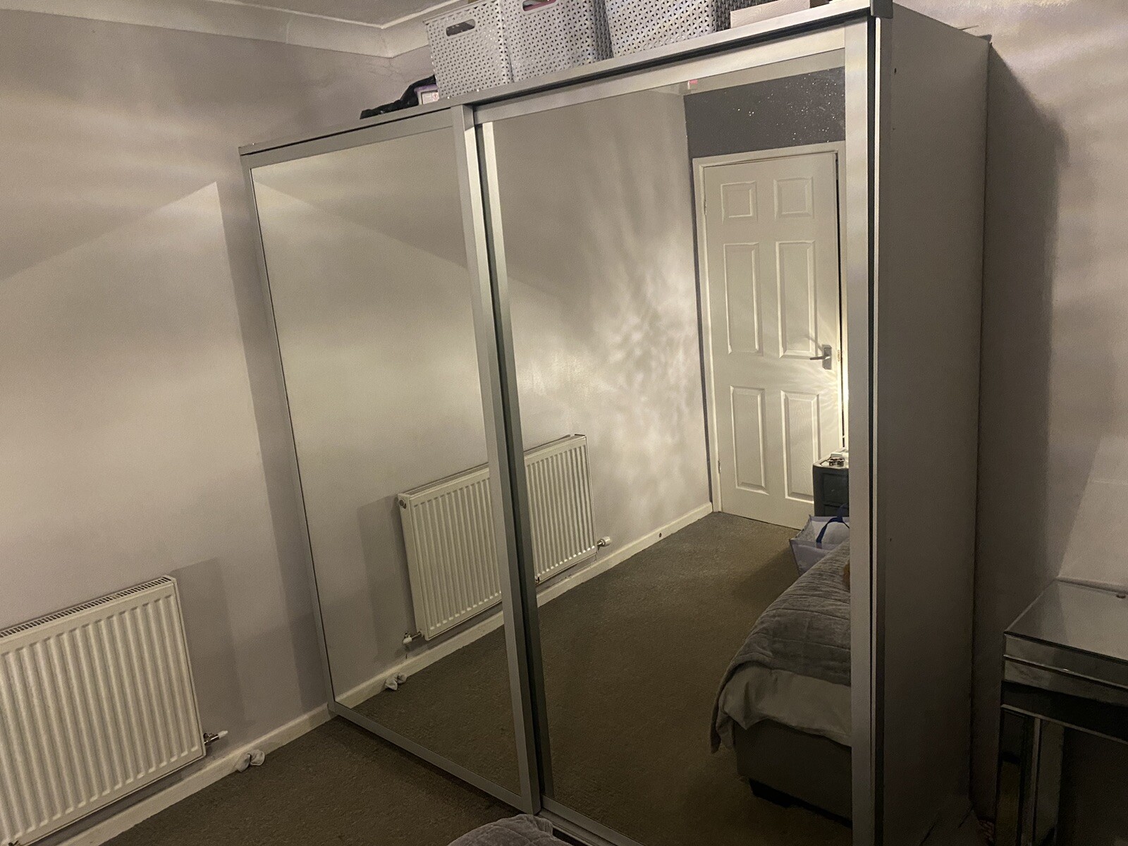 Ikea Pax Wardrobe sliding doors and runners (Carcass FREE if wanted) eBay