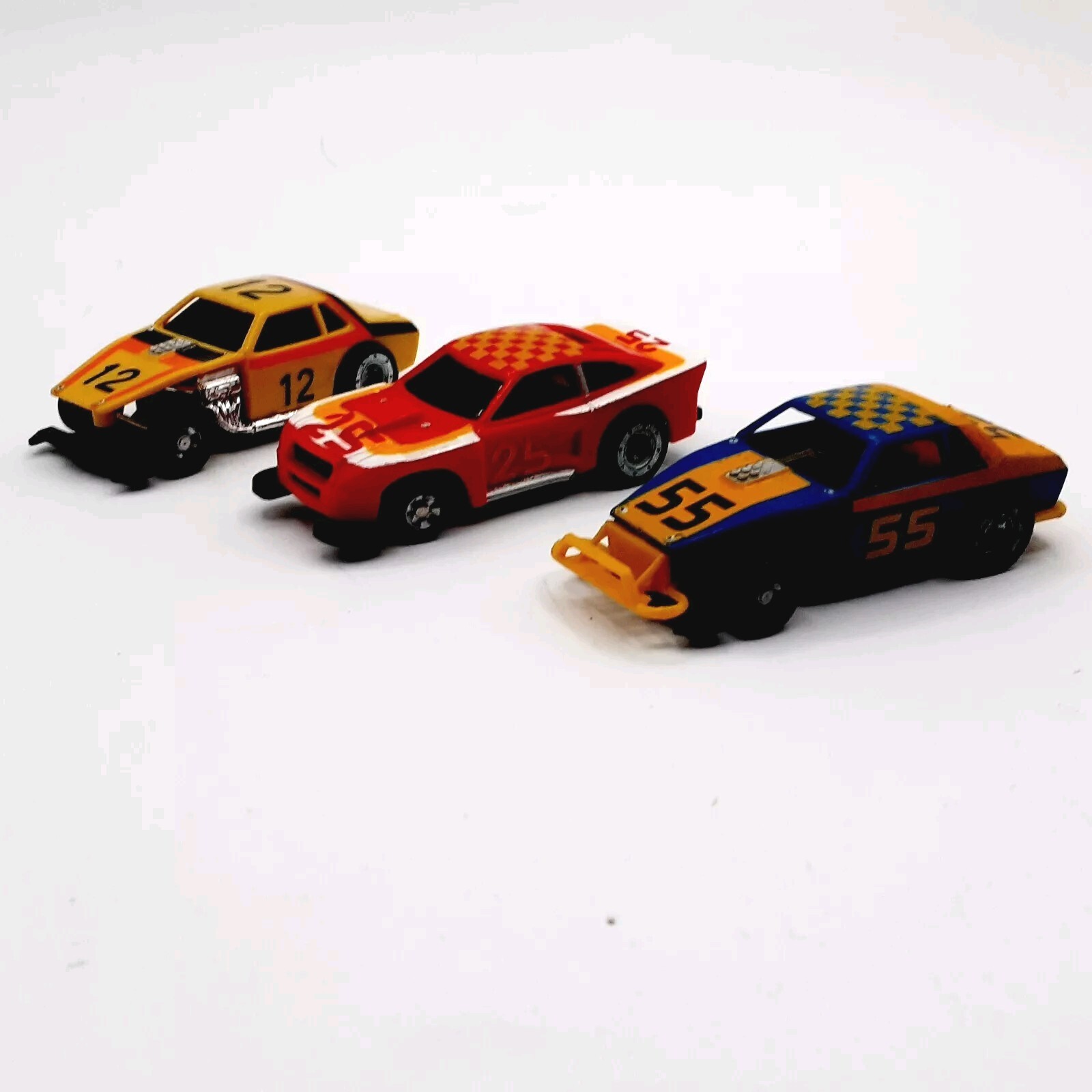 Vintage 1977 Ideal TCR slotless slot Jam Cars Lot Engines Work For Parts/Repair