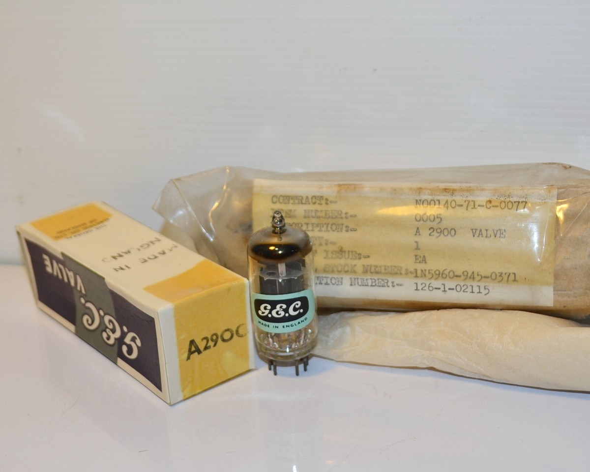 1 NOS NIB G.E.C. GEC A2900 (12at7 , ECC81, CV6091) | eBay UK
