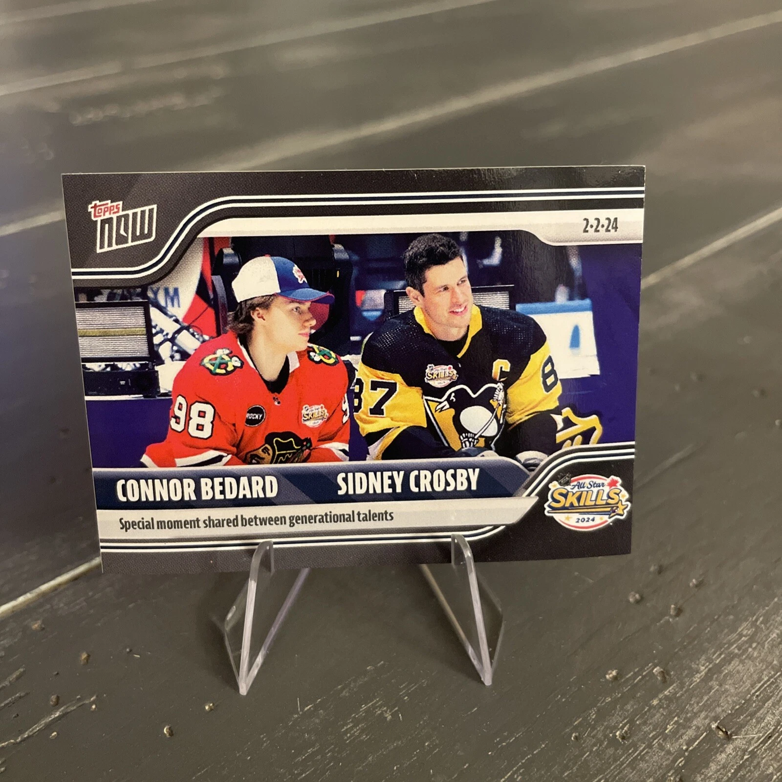 Connor Bedard trading card