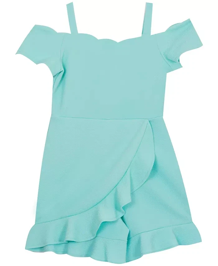 EDICIONES RARAS Mameluco envolvente sintético texturizado para niñas grandes como nuevo talla 16 Foto 2 de 2