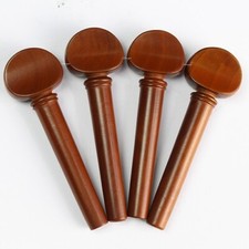 BOXWOOD VIOLA PEGS, 4 PIECES, ENGLISH STYLE, PROFESSIONAL QUALITY