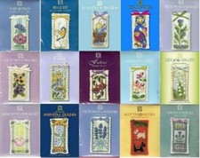 Textile Heritage Cross Stitch Kit - Lavender Sachet - 15 Designs