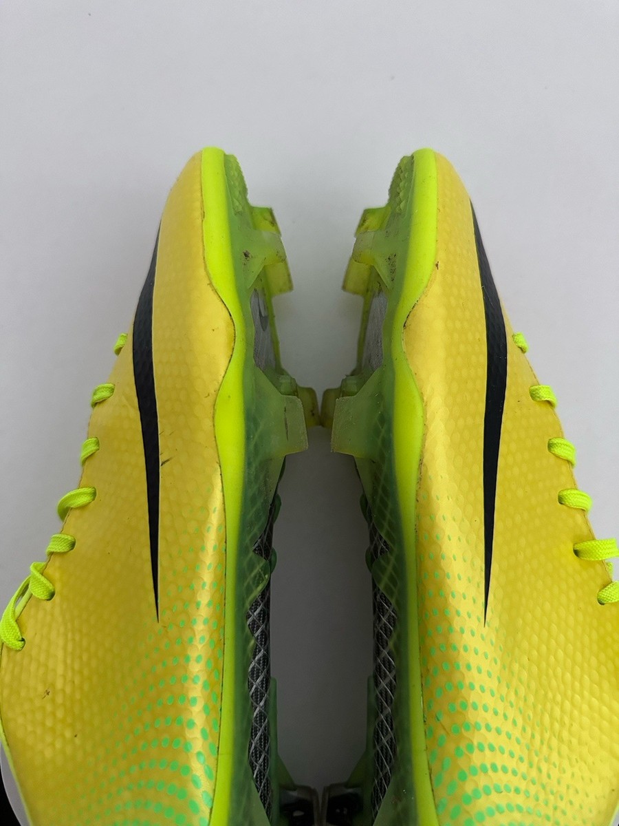 Nike Mercurial Vapor IX FG 555605-703 Yellow Green Soccer Cleats