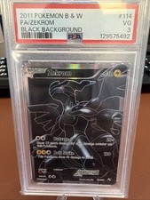 Pokemon TCG Zekrom 114/114 Black & White 2011 Full Art Holo PSA 3 on eBay