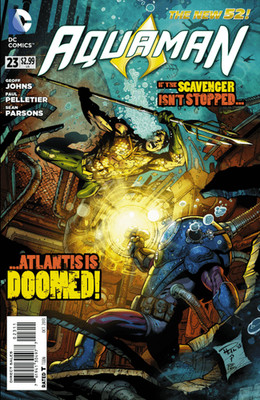 Aquaman (2011) #  23 (8.0-VF) 2013