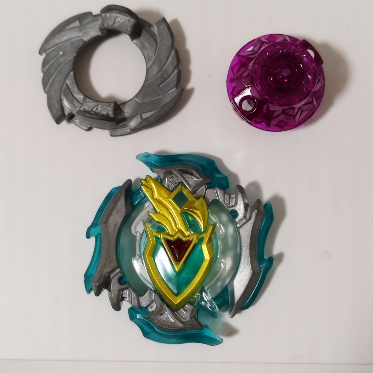 Ako✨４点♡ TAKARA TOMY Z Zet Achilles A4 11 Xtend Burst Beyblade Starter w