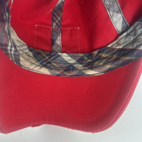 De colección Polo Ralph Lauren Sombrero Gorra Correa Trasera Naval Suministro Parche S.S. Lauren Rojo - Imagen 12 de 17