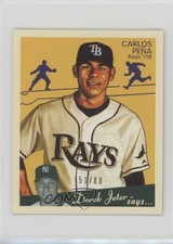 2008 Upper Deck Goudey Mini Green Back 51/88 Carlos Pena #178 sh7