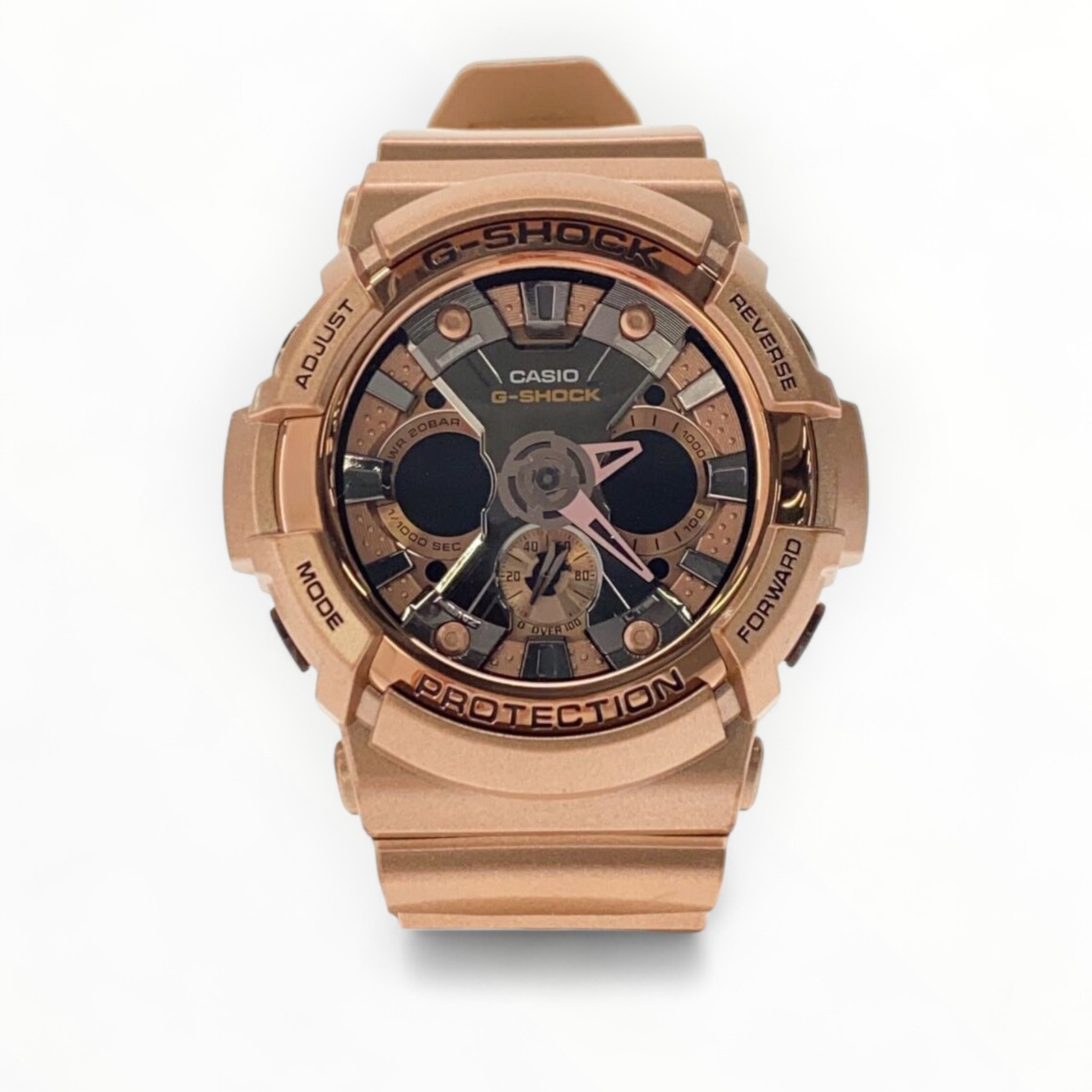 CASIO Ana-Digi Quartz Pink Mens Watch 8552 2.17