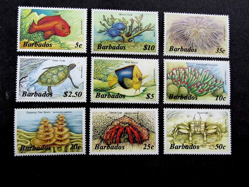 nystamps British Barbados Stamp # 642//659 Mint OG NH L10y1588