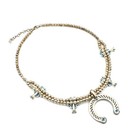 Caroline Pollack Relios Sterling Squash Blossom Necklace Rings Lot of 4 #S5579-4 — photo 4