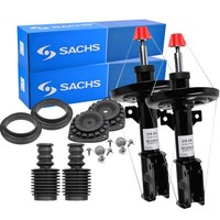 2X Sachs StoßDäMpfer + Domlager Satz Vorne FüR Renault Grand Scenic Megane 3