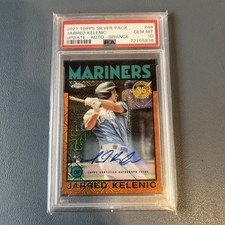 2021 Jarred Kelenic Topps Update Silver Pack RC AUTO /25 Autograph 