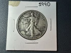 Walking Liberty Half Dollar  90% Silver  1940-1946 Random Date