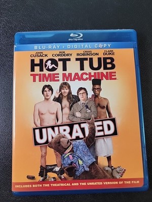 Hot Tub Time Machine (Blu-ray Disc, 2010, 2-Disc Set, Unrated Includes...