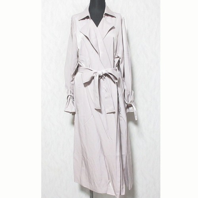#ad SNIDEL Sustainable Gloss Trench Coat SWFC211027 Size F Lavender Women USED $94.00