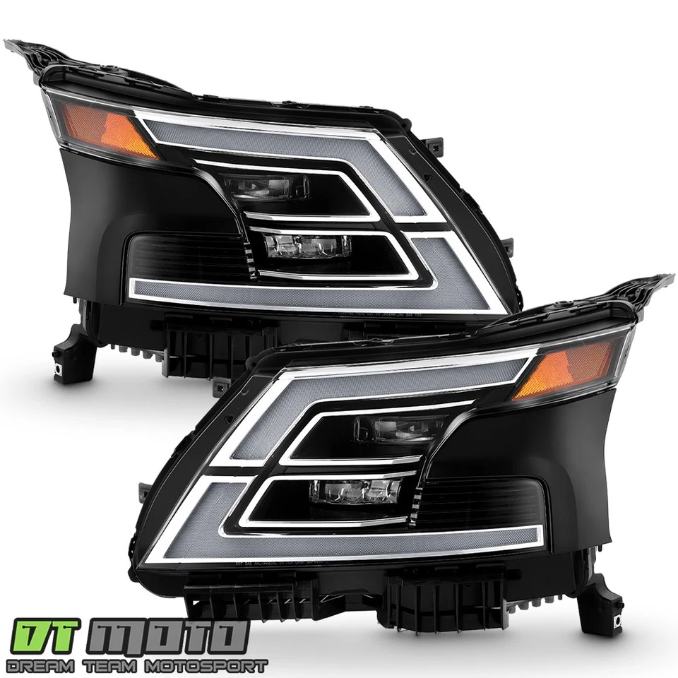 Juego de faros LED completos de fábrica izquierda+derecha para Nissan Armada 2021-2024 Foto 3 de 4