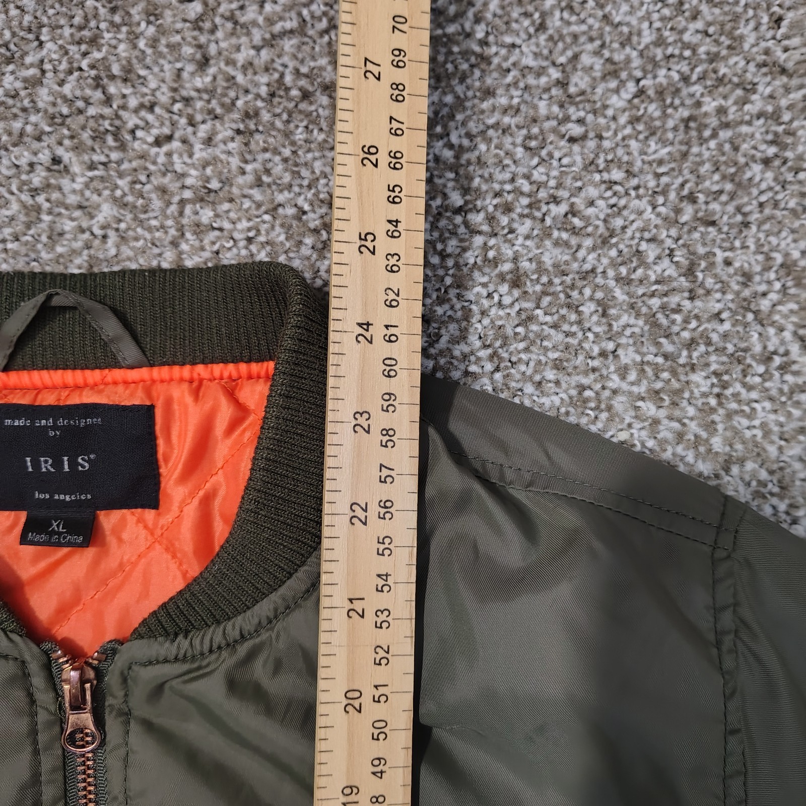 Iris Los Angles Bomber Windbreaker Jacket Women's… - image 10