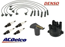 Tune-Up Kit Wires+Cap+Rotor+Spark Plugs fits for Toyota Truck 4Runner 2.4L 22RE