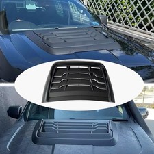 Air Flow Intake Hood Scoop Vent Bonnet Cover Trim Car Decorative Matt Black
