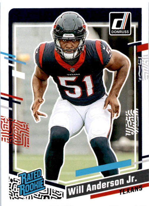 2023 Donruss 342 Will Anderson Jr. RC