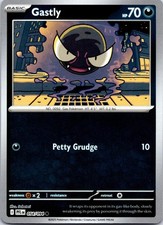 Gastly 054/094 Common Phantasmal Flames Pokemon Reverse Holo NM