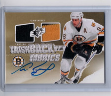 2011-12 Upper Deck SPx Cam Neely FlashBack Fabrics Auto