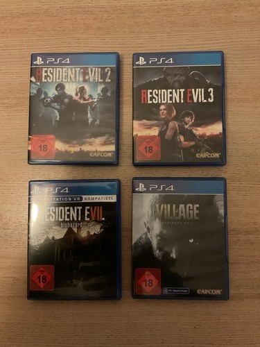 Resident Evil 2 + 3 + 7 + 8 PS4 TOP Paket