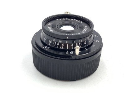 Cosina Voigtlander COLOR-SKOPAR 35mm F3.5 Aspherical VM Black from Japan E0602