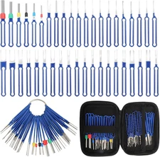41Pcs Terminal Removal Tool Kit, Blue Upgraded Electrical Connector Depinning To