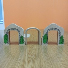 BRIO FLEXIBLE TUNNEL WOODEN VINTAGE c0652f