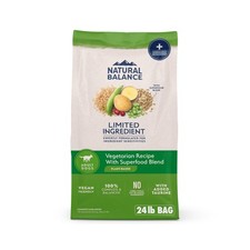 Natural Balance Limited Ingredient Adult Dry Dog Food with Vegan Plant Based ...