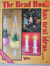 The Bead Book, Vintage Taurus Craft Book, Beaded Items to Make  Xmas Ornaments+