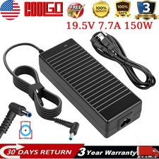 150W 19.5V Laptop Charger for HP Pavilion Gaming 15 17 AC Power Adapter 4.5 3.0