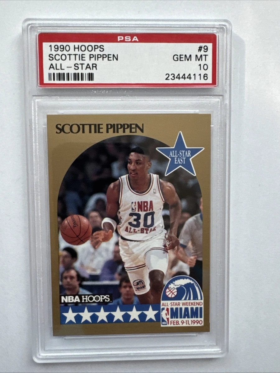 1990-91 NBA Hoops - Scottie Pippen #9 for sale | eBay