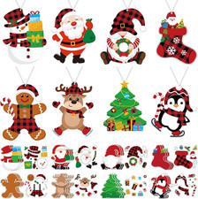 48 Pcs Christmas Crafts Kits for Kids, Christmas Arts and Crafts DIY Christmas O