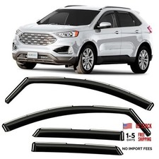 in-Channel Incredibly Durable Rain Guards for Ford Edge 2015 For Edge 15-24