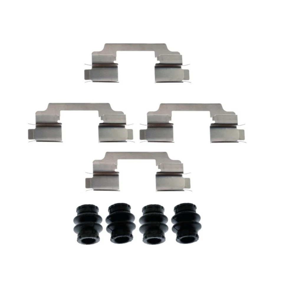 Genuine ACDelco For Ford Fiesta 2014-2016 Disc Brake Hardware Kit | Front Silver - Image 2 of 4