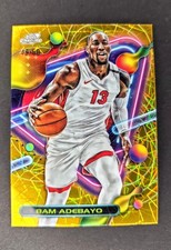 Sweet Topps Cosmic Bam Adebayo MINT NBA Card Golden Space Dust /50 Rare Heat