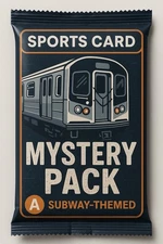 $1 Big Apple Subway Mystery Pack - HUGE Chasers - 1 Multi-Sport Card Guaranteed