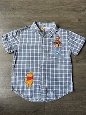 VTG Disney Winnie the Pooh Tigger Fixing Crew Striped Toddlers 4T