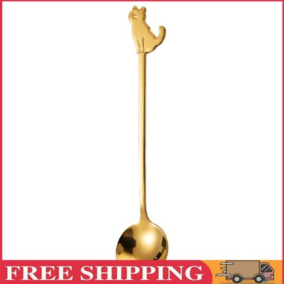 Teaspoon Ice Cream Dessert Spoon for Coffee/Tea/Dessert/Drink/Mixing/Milkshake