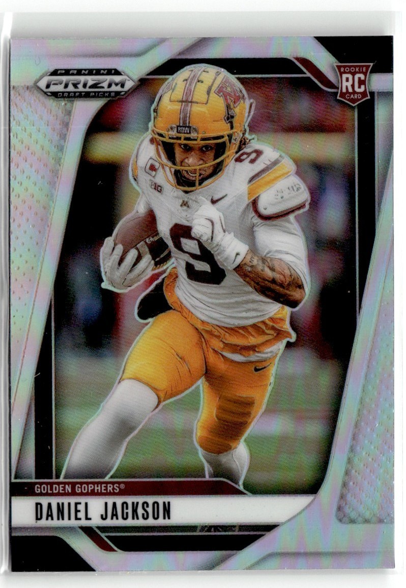 2025 Panini Prizm Silver Daniel Jackson RC #69 (E)
