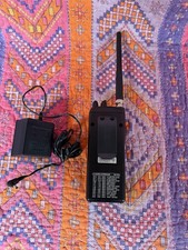 Uniden Bearcat Sportcat SC150 Portable Scanner Twin Turbo Works Great ,W Charger