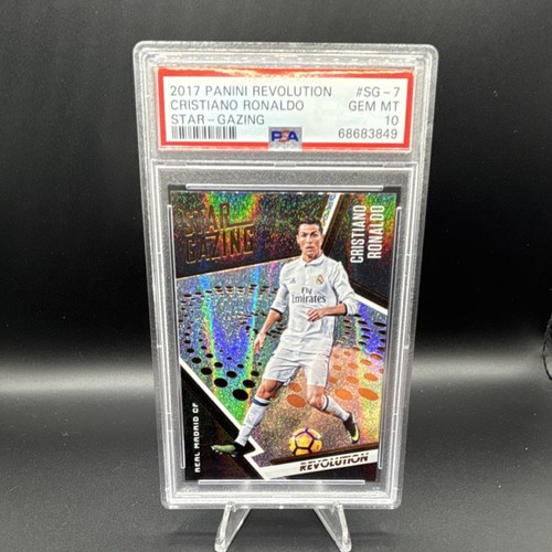 Panini 2017 Revolution Star-Gazing Cristiano Ronaldo #SG-7 PSA 10 Real Madrid