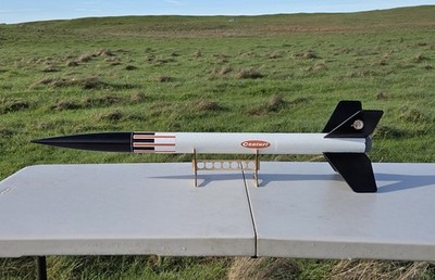 Upscale Centuri Javelin Model Rocket Kit 2'' dia.  32'' tall, 29mm motor mount