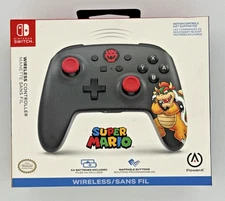 Power A Enhanced nintendo Wireless Controller Switch Bowser!