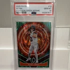 Panini 2025 Phoenix Paragon Green Seismic Bo Nix #14 /25 PSA 10 Broncos