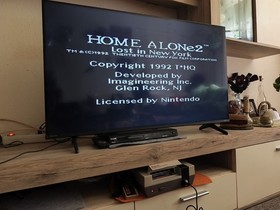 Nes Nintendo Spiel Home Alone 2, Kevin Allein Zuhause 2, mit Anleitung